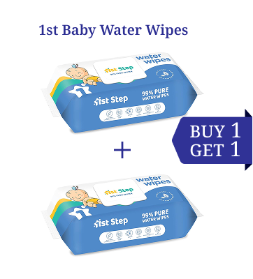 1st baby water wipes - buy 1 get 1